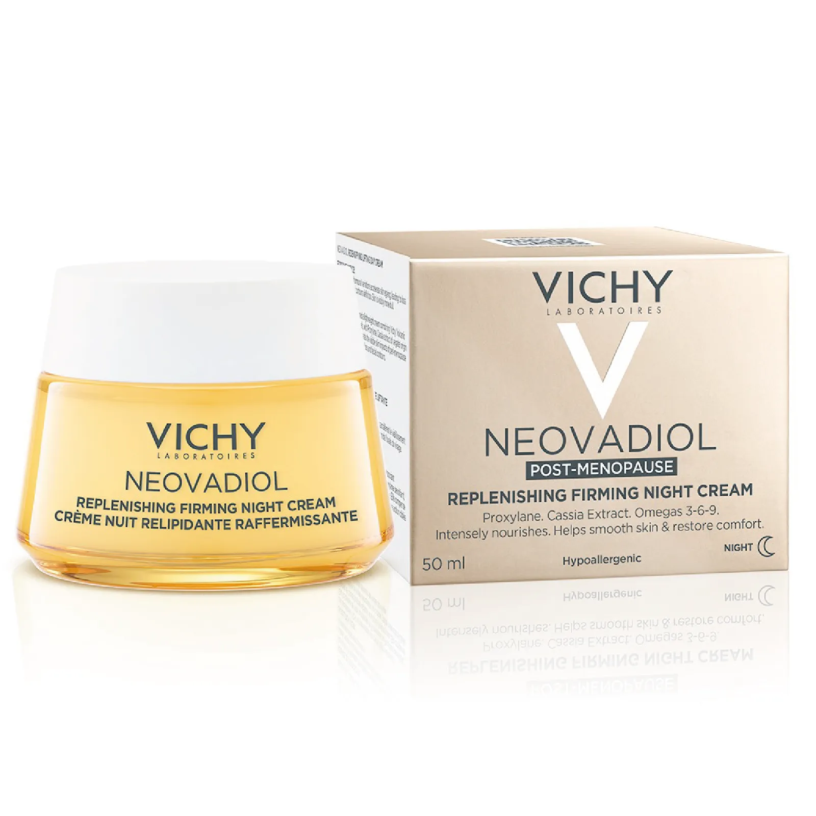 Vichy Neovadiol Post-menopause Night Cream 50ml 3 Vichy Neovadiol Post-menopause Night Cream 50ml - Image 3