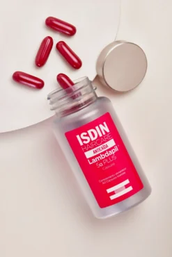 Isdin Lambdapil 5-alfa Plus Chronic Hair Loss Treatment 60capsules -Nude Rich Sales LySkin Isdin lambdapil 5 alfa plus chronic hair loss treatment 60capsules ISD00159 2