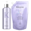 Kérastase Blond Absolu Aluminium Bottle & Shampoo Refill Bundle
