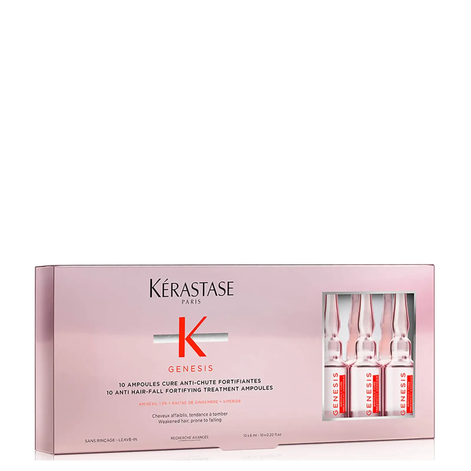 Kérastase Genesis Anti Hair-fall Fortifying Ampoules 10x6ml 1 Kérastase Genesis Anti Hair-fall Fortifying Ampoules 10x6ml