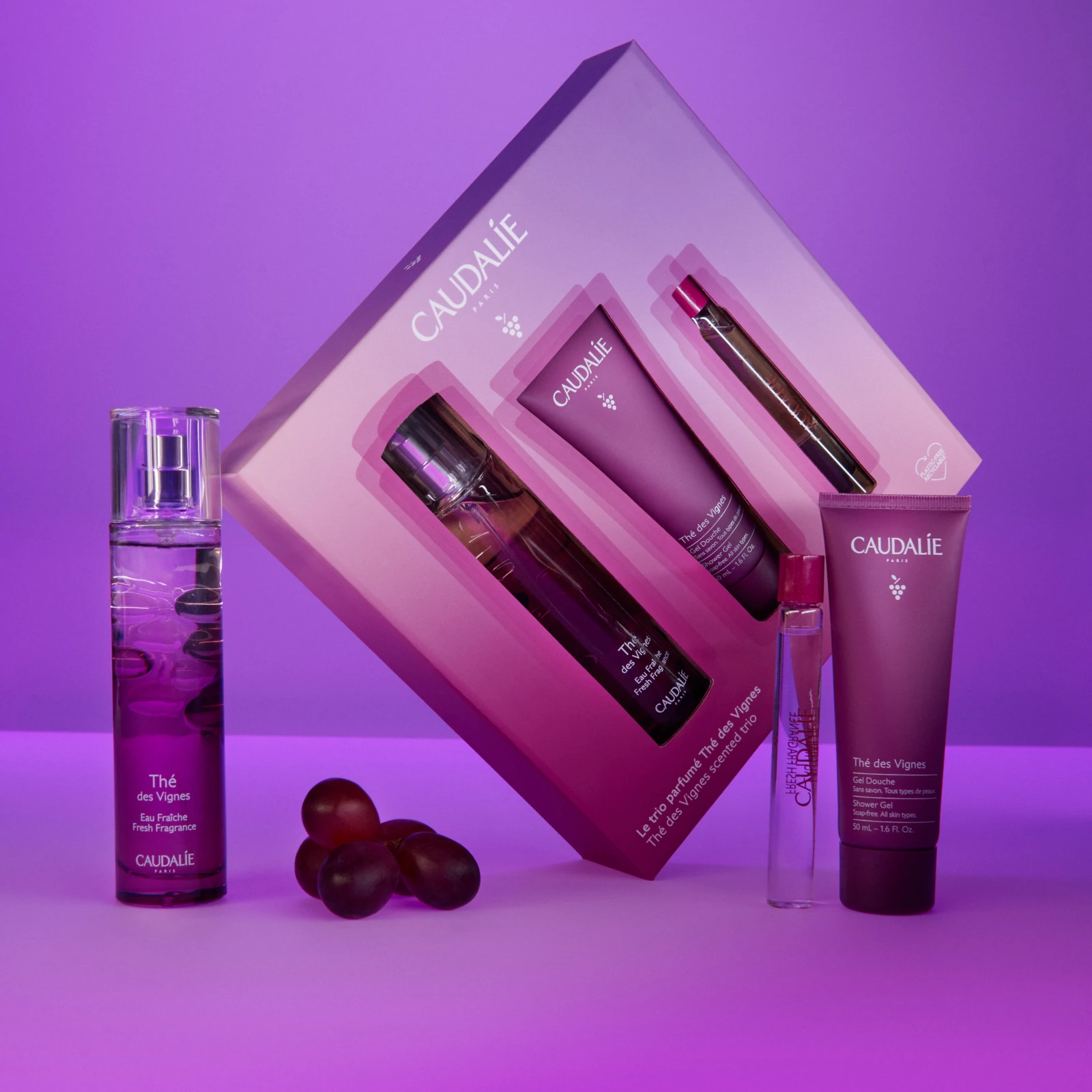 Caudalie Thé Des Vignes Fragrance Trio Set 2 Caudalie Thé Des Vignes Fragrance Trio Set - Image 2