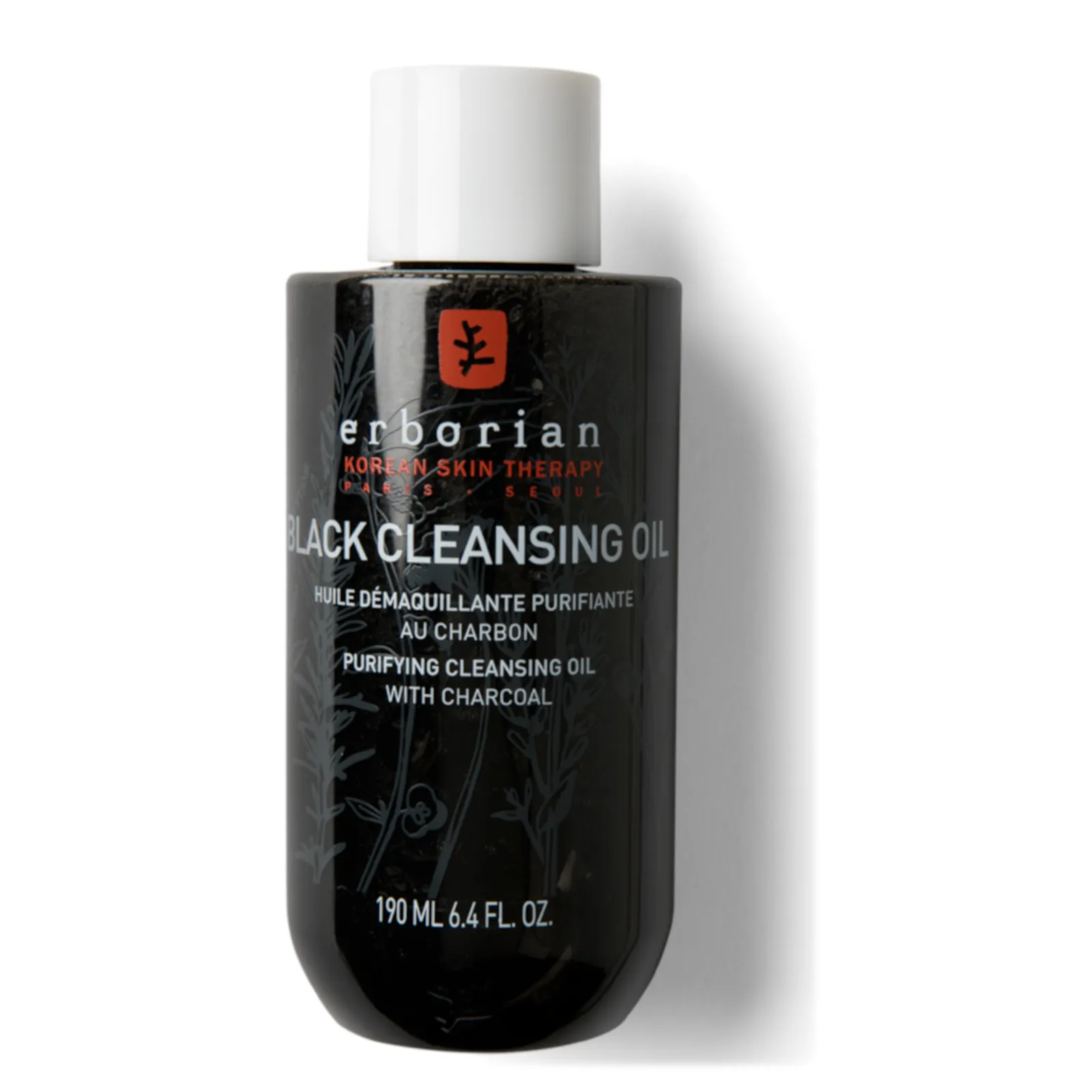 Erborian Black Cleansing Oil With Charcoal 190ml 1 Erborian Black Cleansing Oil With Charcoal 190ml