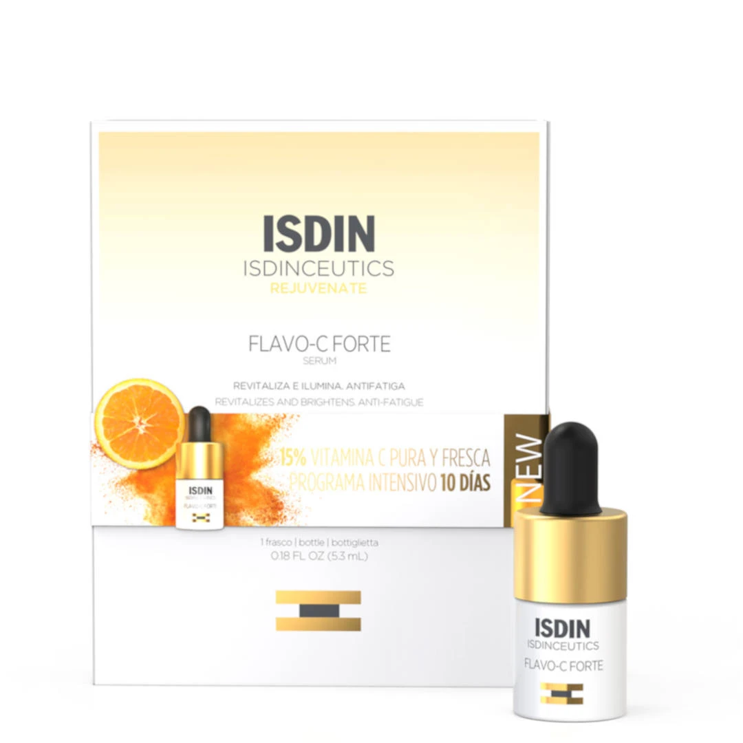 Isdin Isdinceutics Flavo-c Forte 10 Days Treatment 1x5,3ml 0.18 Fl.oz 3 Isdin Isdinceutics Flavo-c Forte 10 Days Treatment 1x5,3ml 0.18 Fl.oz - Image 3