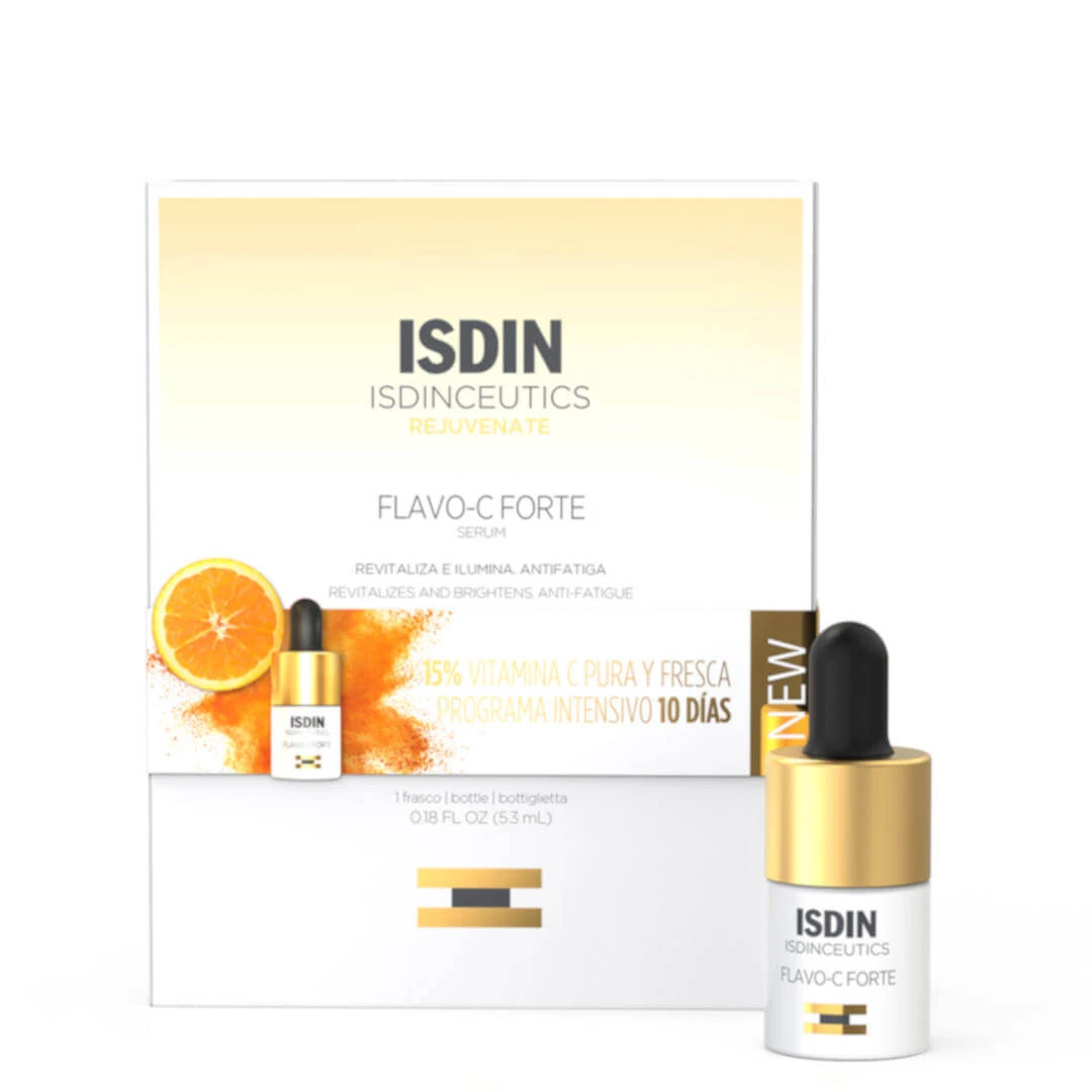 Isdin Isdinceutics Flavo-c Forte 10 Days Treatment 1x5,3ml 0.18 Fl.oz 1 Isdin Isdinceutics Flavo-c Forte 10 Days Treatment 1x5,3ml 0.18 Fl.oz