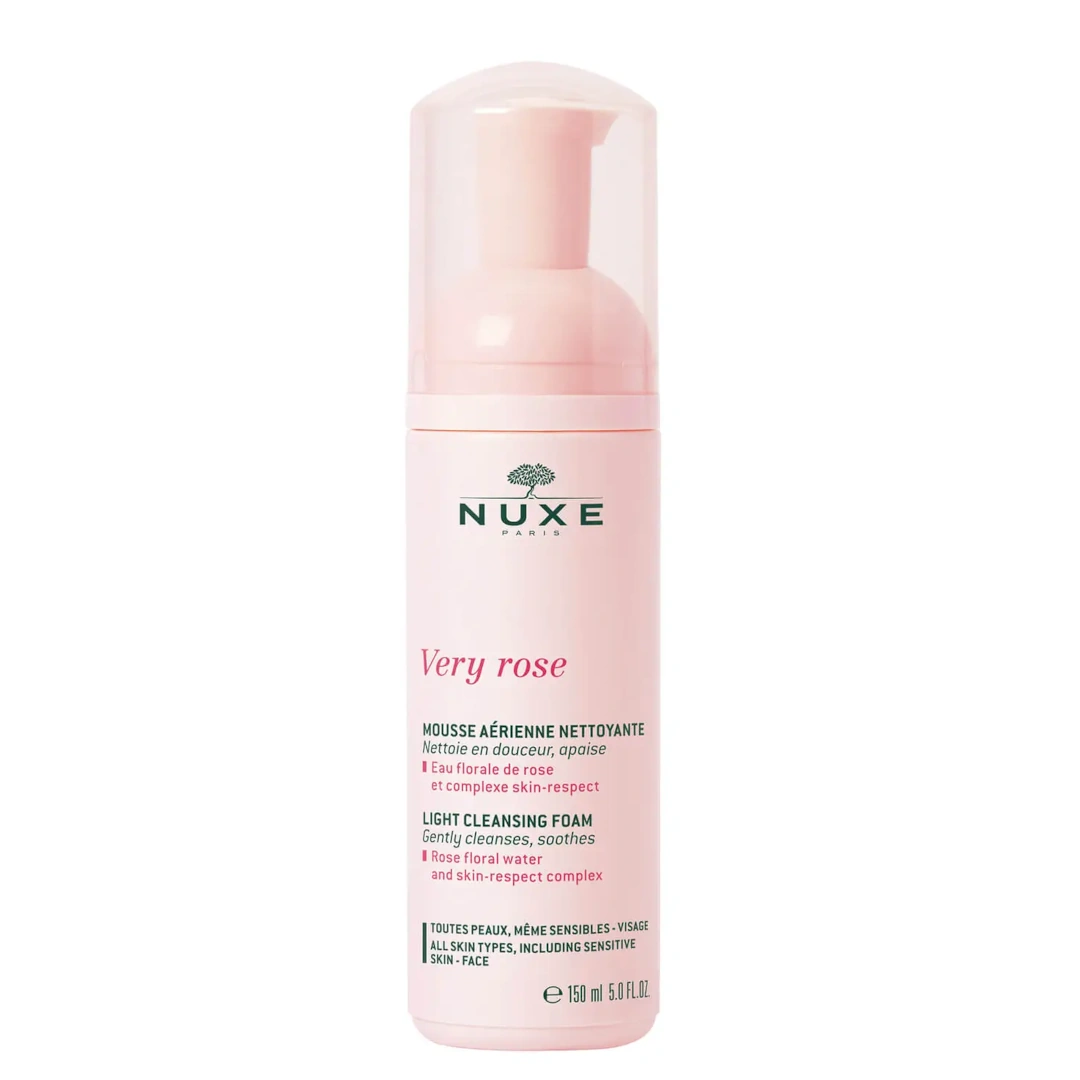 Nuxe Very Rose Light Cleansing Foam 150ml 5fl.oz 1 Nuxe Very Rose Light Cleansing Foam 150ml 5fl.oz