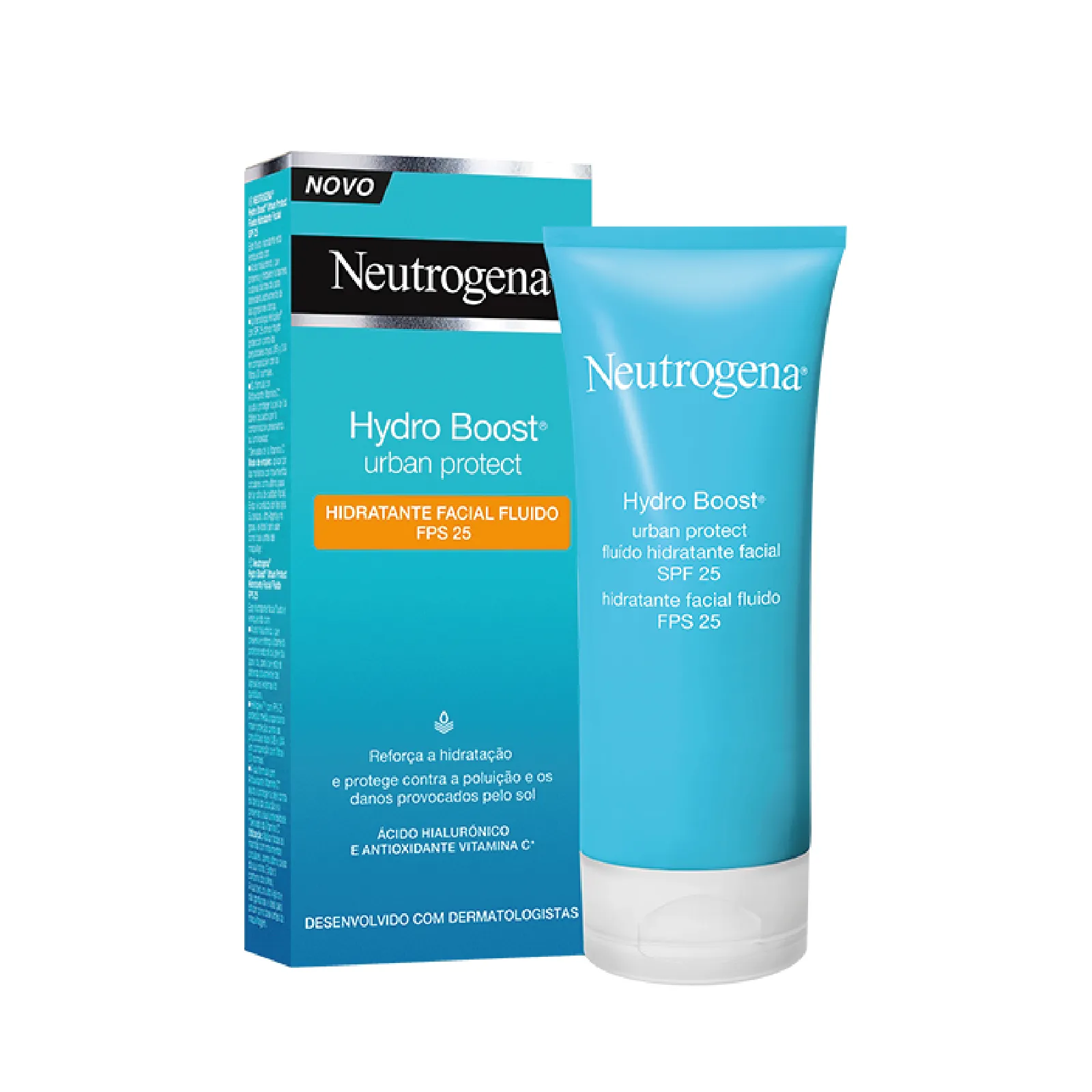Neutrogena Hydro Boost Urban Protect Facial Fluid SPF25 50ml 1.7fl.oz 2 Neutrogena Hydro Boost Urban Protect Facial Fluid SPF25 50ml 1.7fl.oz - Image 2