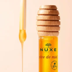 Nuxe Rêve De Miel Honey Lip Gloss 10ml 0.34fl.oz -Nude Rich Sales Lyskin Nuxe reve de miel honey lip gloss 10ml NUX00204 2