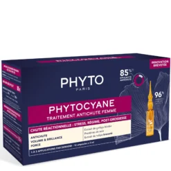 Phyto Phytocyane Reactional Hair Loss Ampoules (stress, Diet, Post-pregnancy) 12x5ml