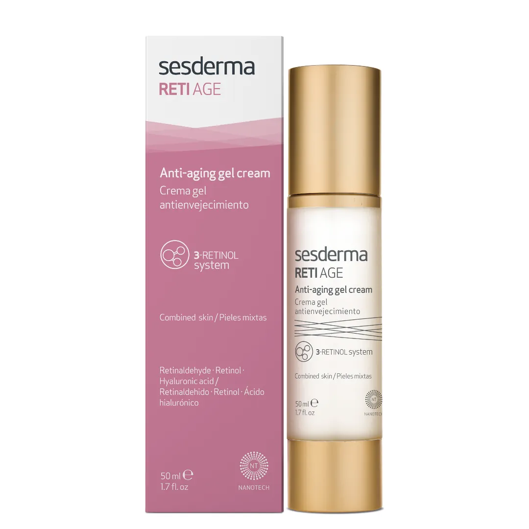Sesderma Reti Age Gel Cream With Retinol 50ml 1.7fl.oz 1 Sesderma Reti Age Gel Cream With Retinol 50ml 1.7fl.oz