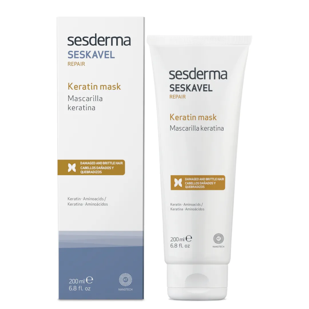 Sesderma Seskavel Repair Keratin Mask For Damaged Hair 200ml 1 Sesderma Seskavel Repair Keratin Mask For Damaged Hair 200ml