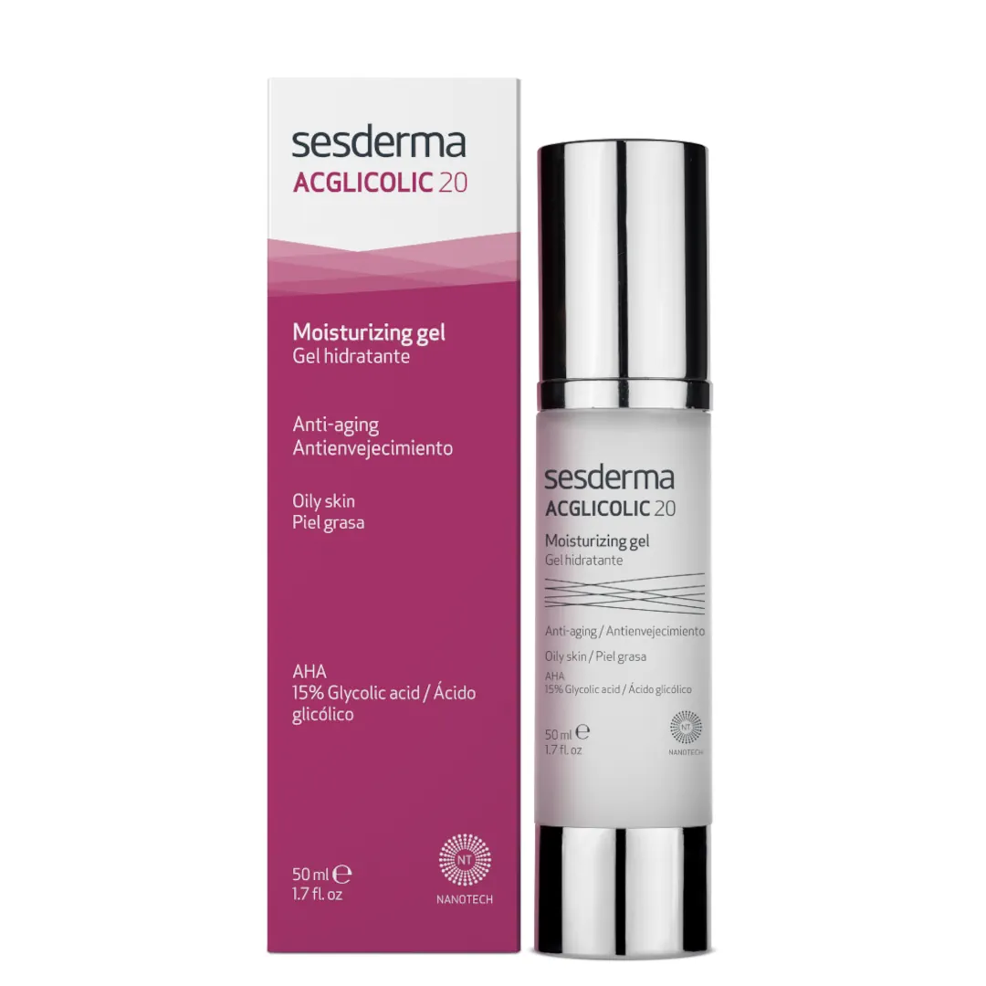 Sesderma Acglicolic 20 Anti-aging Gel Oily Skin 50ml 1 Sesderma Acglicolic 20 Anti-aging Gel Oily Skin 50ml