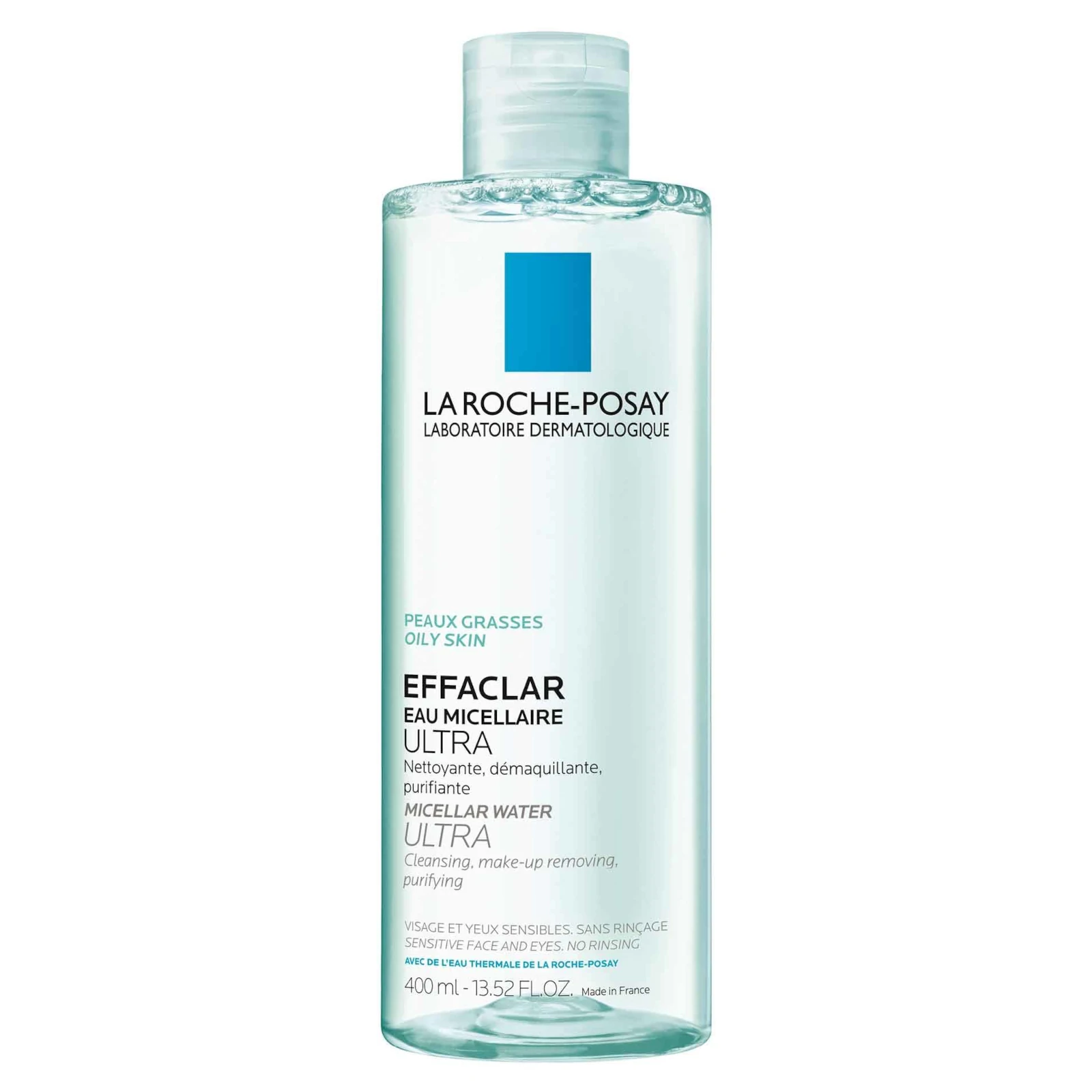 LA ROCHE-POSAY La Roche Posay Effaclar Ultra Micellar Water For Oily Skin 400ml 13.5fl.oz 1 LA ROCHE-POSAY La Roche Posay Effaclar Ultra Micellar Water For Oily Skin 400ml 13.5fl.oz