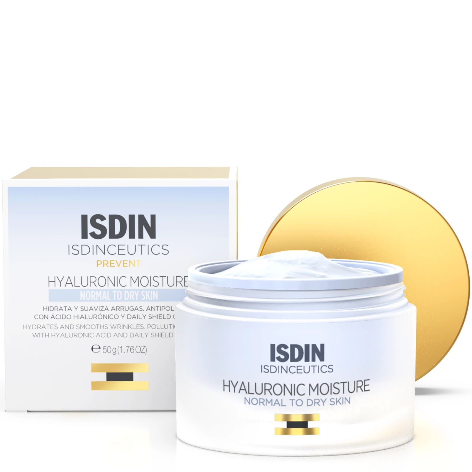 Isdin Isdinceutics Hyaluronic Moisture Normal To Dry Skin 50g 1.76fl.oz 1 Isdin Isdinceutics Hyaluronic Moisture Normal To Dry Skin 50g 1.76fl.oz