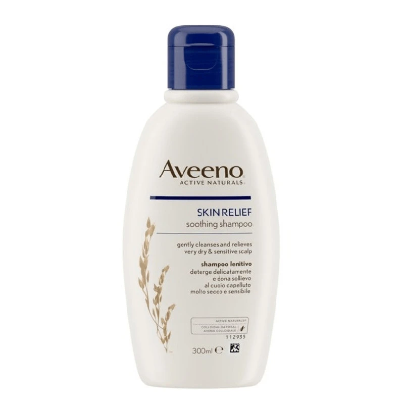 Aveeno Skin Relief Soothing Shampoo For Sensitive Scalp 300ml 2 Aveeno Skin Relief Soothing Shampoo For Sensitive Scalp 300ml - Image 2