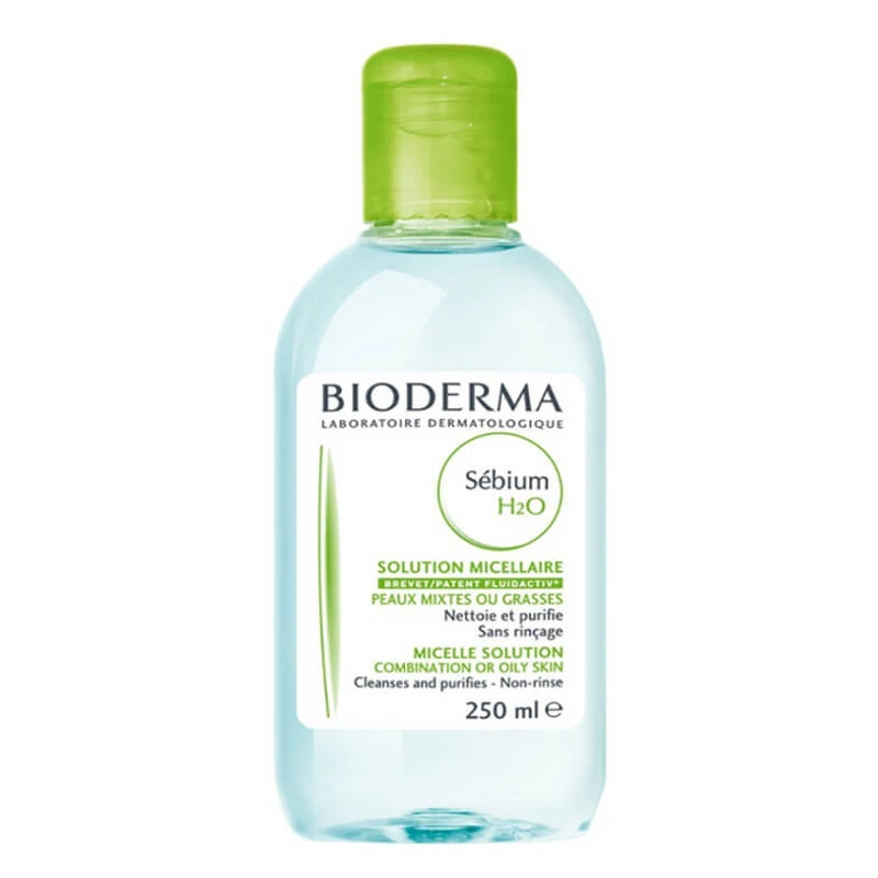 Bioderma Sebium H2o Makeup Cleansing Water 250ml Combination To Oily Skin 2 Bioderma Sebium H2o Makeup Cleansing Water 250ml Combination To Oily Skin - Image 2