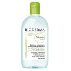 Bioderma Sebium H2o Makeup Cleansing Water 500ml Combination To Oily Skin -Nude Rich Sales lyskin bioderma BDM00011
