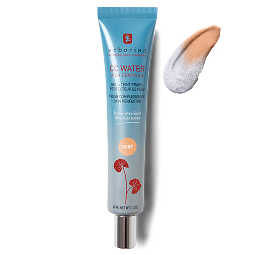 Erborian Cc Water à La Centella Fresh Complexion Gel - Doré 40ml 1 Erborian Cc Water à La Centella Fresh Complexion Gel - Doré 40ml