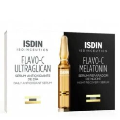Isdin Isdinceutics Flavo-c Melatonin And Ultraglican Set 10+10ampoulles