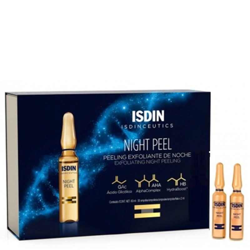 Isdin Isdinceutics Night Peel Ampoules 10x2ml 1 Isdin Isdinceutics Night Peel Ampoules 10x2ml