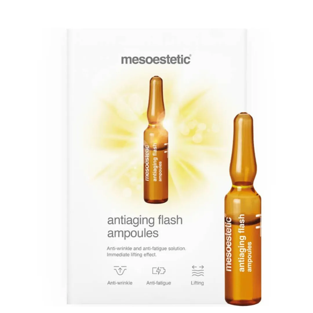 Mesoestetic Antiaging Flash Ampoules With Instant Firming Action 10x2ml 1 Mesoestetic Antiaging Flash Ampoules With Instant Firming Action 10x2ml