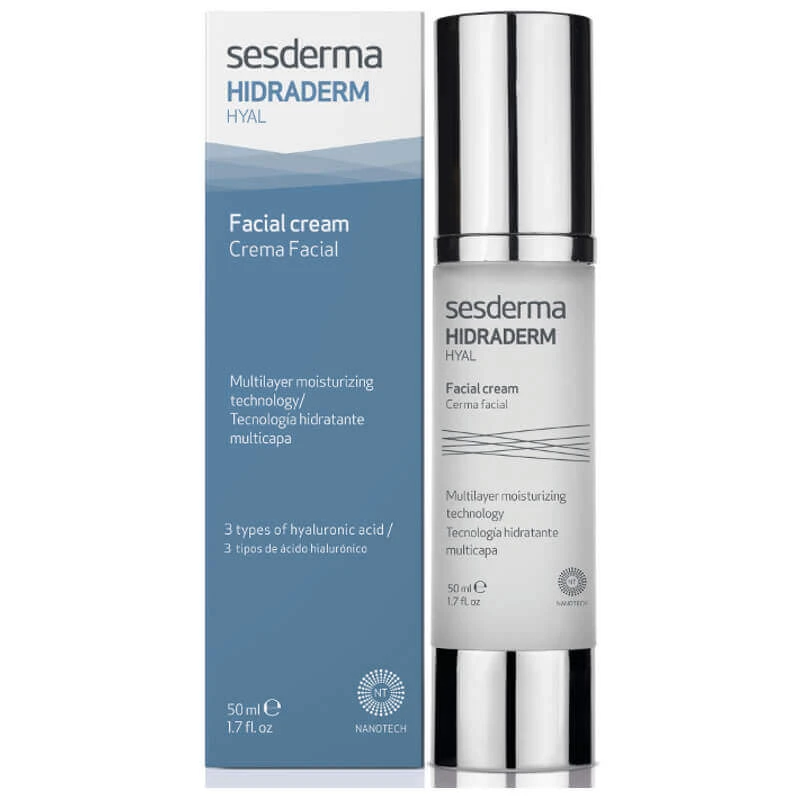 Sesderma Hidraderm Hyal Moisturizing Facial Cream 50ml 1.7fl.oz 2 Sesderma Hidraderm Hyal Moisturizing Facial Cream 50ml 1.7fl.oz - Image 2