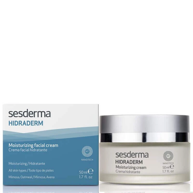Sesderma Hidraderm Moisturizing Facial Cream 50ml 1.7fl.oz 2 Sesderma Hidraderm Moisturizing Facial Cream 50ml 1.7fl.oz - Image 2
