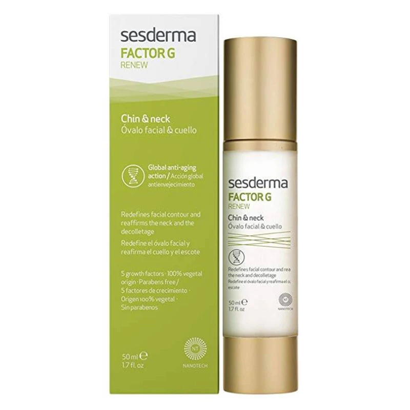 Sesderma Factor G Renew Chin And Neck 50ml 1.7fl.oz 2 Sesderma Factor G Renew Chin And Neck 50ml 1.7fl.oz - Image 2