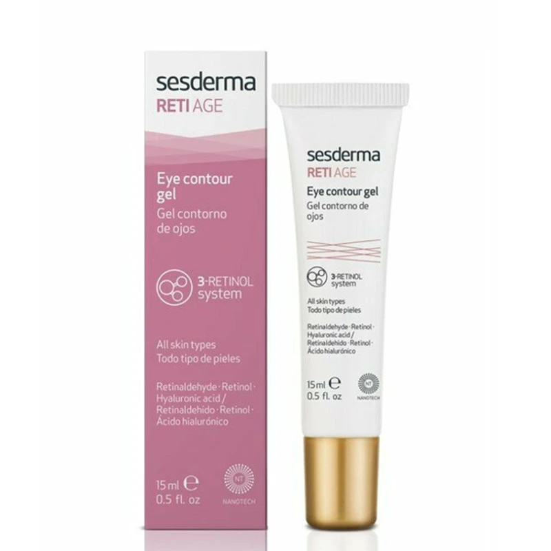 Sesderma Reti Age Eye Contour Gel With Retinol 15ml 0.5fl.oz 2 Sesderma Reti Age Eye Contour Gel With Retinol 15ml 0.5fl.oz - Image 2