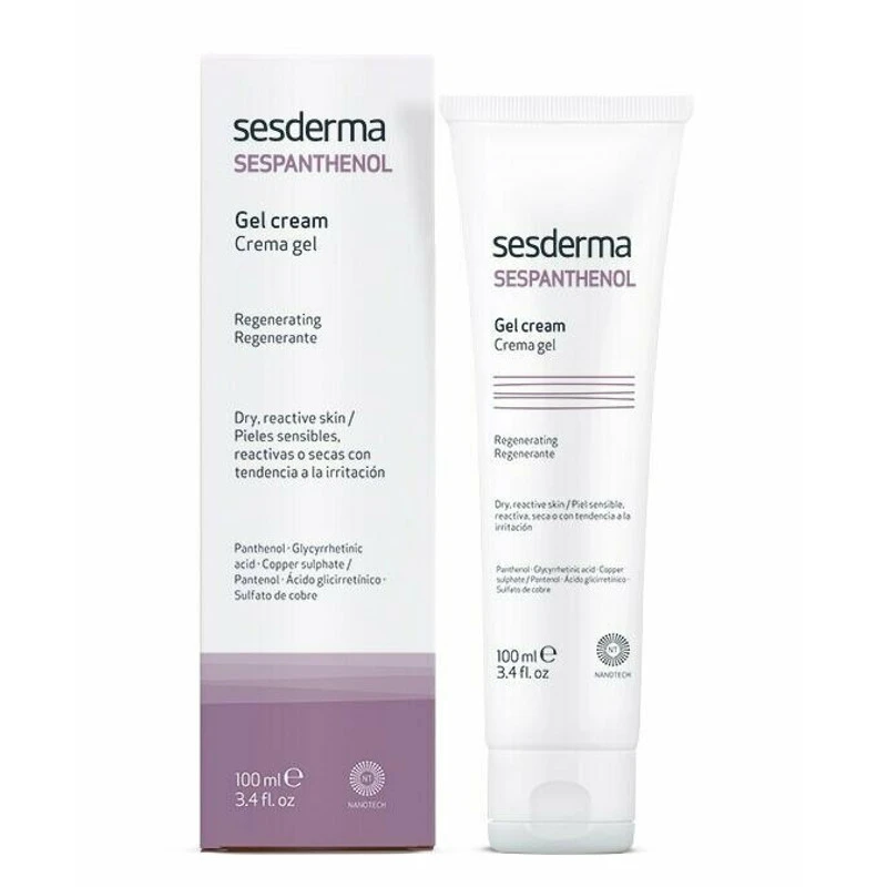 Sesderma Sespanthenol Regenerating Gel Cream 100ml 2 Sesderma Sespanthenol Regenerating Gel Cream 100ml - Image 2