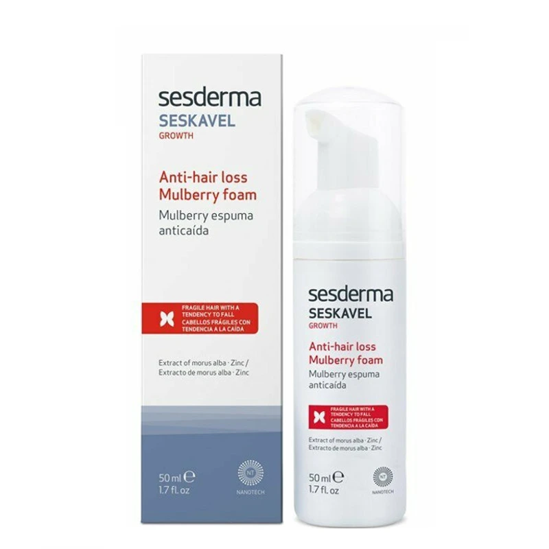 Sesderma Seskavel Growth Anti-hair Loss Foam 50ml 2 Sesderma Seskavel Growth Anti-hair Loss Foam 50ml - Image 2