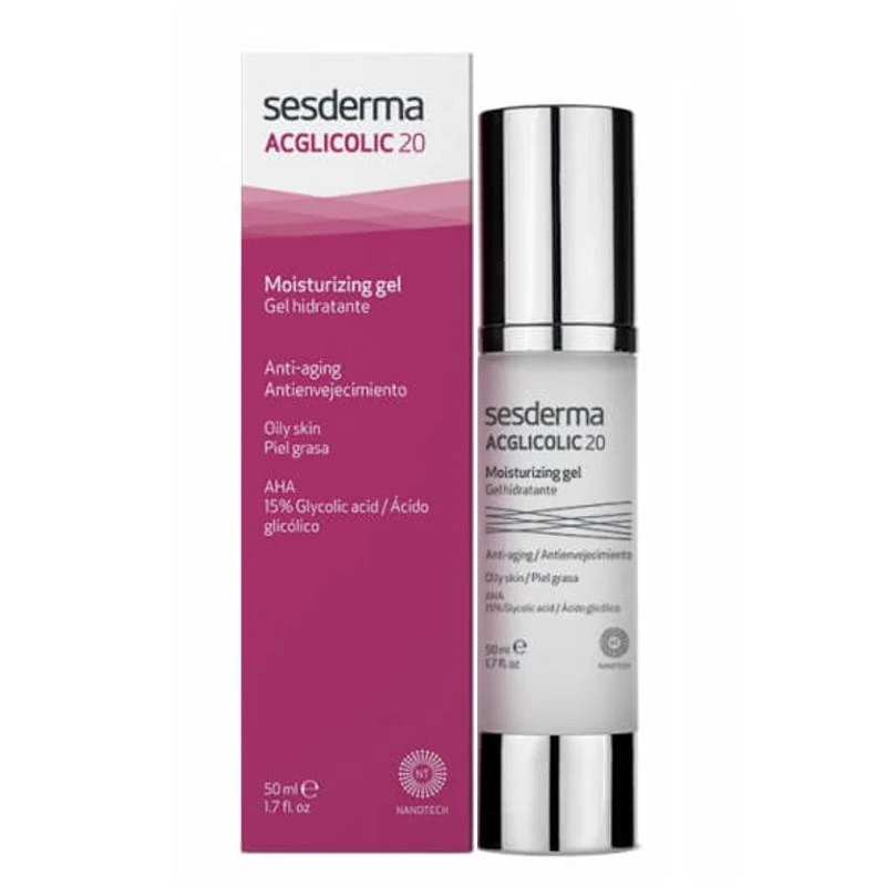 Sesderma Acglicolic 20 Anti-aging Gel Oily Skin 50ml 2 Sesderma Acglicolic 20 Anti-aging Gel Oily Skin 50ml - Image 2