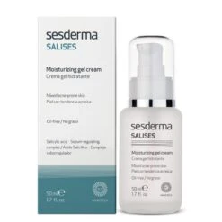 Sesderma Salises Moisturizing Gel Cream Acne-prone Skin 50ml -Nude Rich Sales lyskin sesderma SES00198