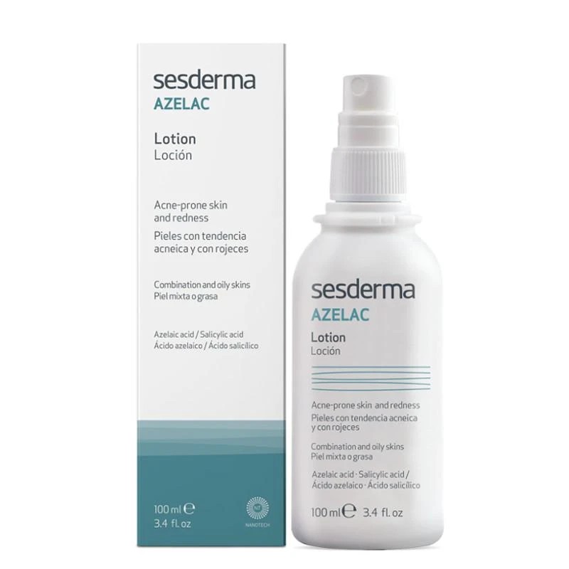 Sesderma Azelac Lotion Acne-prone Skin And Redness 100ml 3.4fl.oz 2 Sesderma Azelac Lotion Acne-prone Skin And Redness 100ml 3.4fl.oz - Image 2